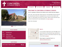 Tablet Screenshot of concordiaoakwood.com